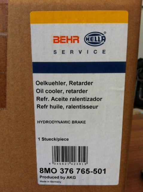 Enfriador de aceite para Camión SCAMBIATORE DI CALORE ZF INTARDER: foto 7