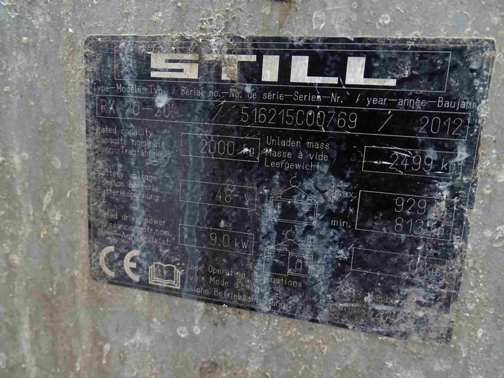 Carretilla elevadora eléctrica Still RX20-20: foto 9 Carretilla elevadora eléctrica Still RX20-20: foto 9