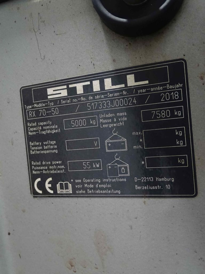 Carretilla elevadora diésel Still RX70-50: foto 9