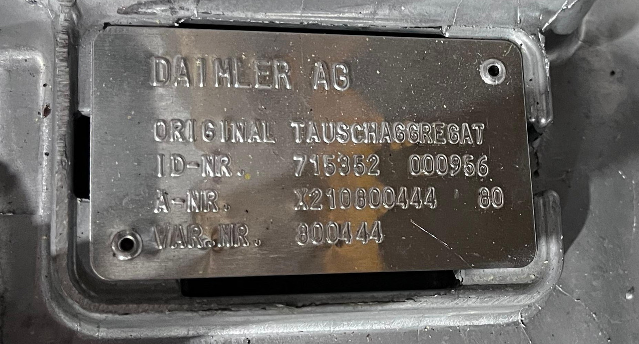 MERCEDES Actros MP4 Transmission G211-12 715352 - Transmisión para Camión: foto 4 MERCEDES Actros MP4 Transmission G211-12 715352 - Transmisión para Camión: foto 4