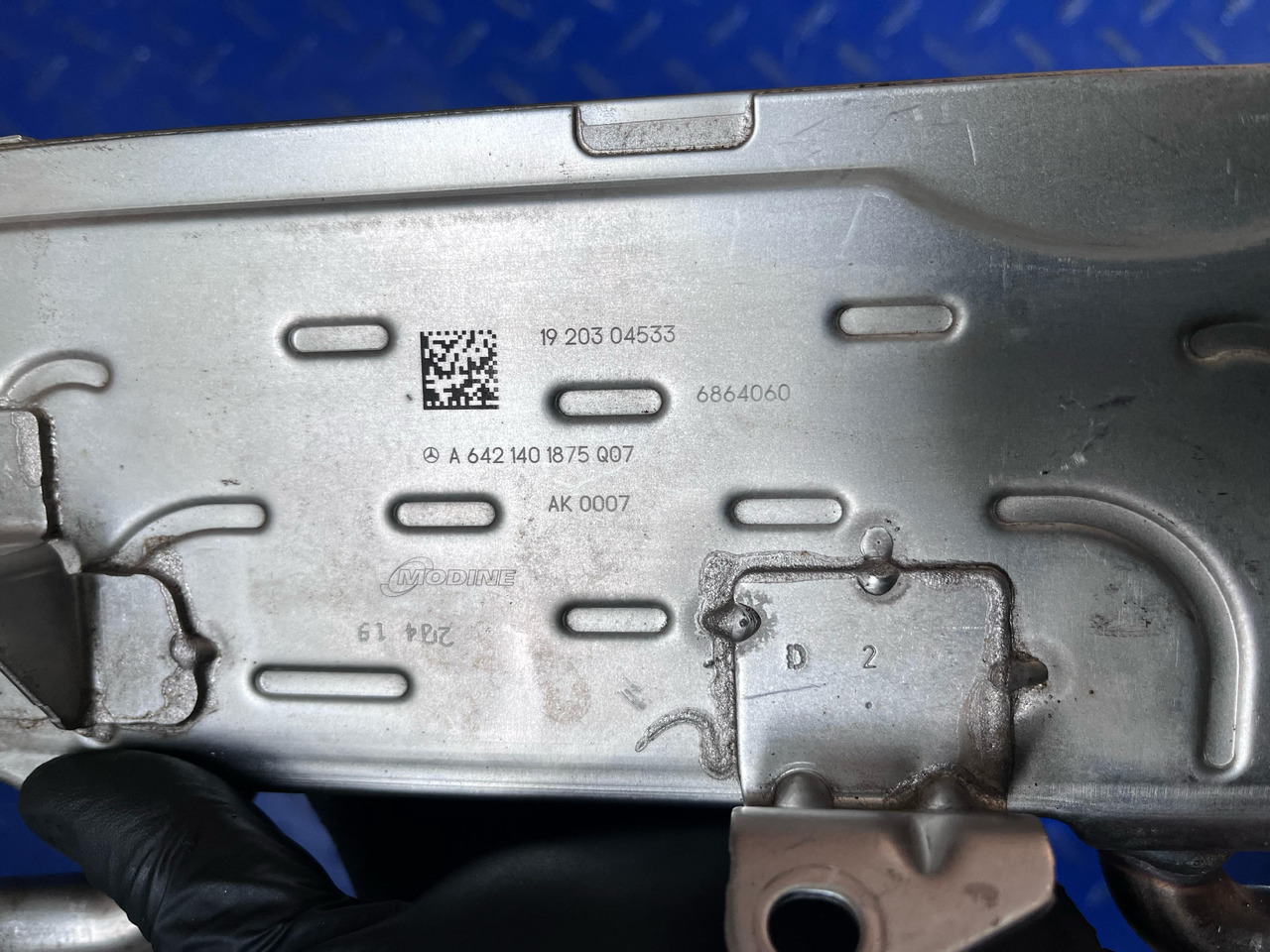 Mercedes Benz EGR Cooler A6421401875 - Enfriador EGR: foto 3 Mercedes Benz EGR Cooler A6421401875 - Enfriador EGR: foto 3