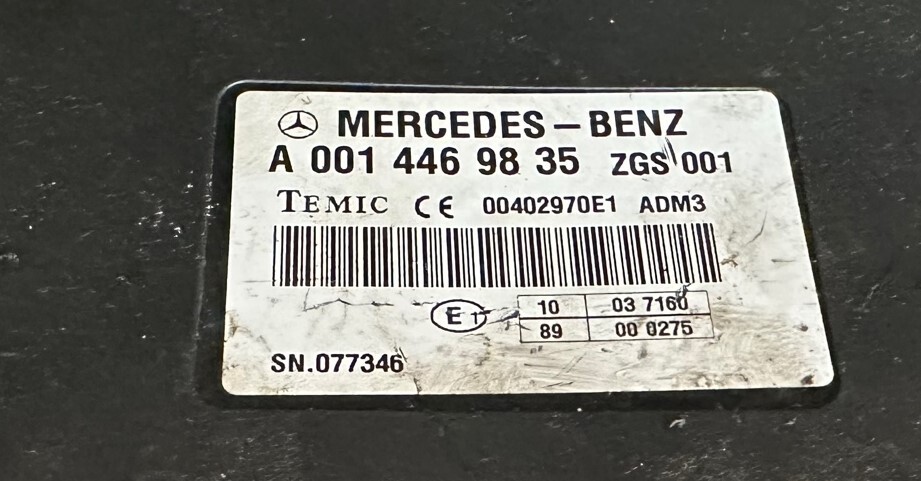 Temic Mercedes Unimog Ecu A0004469835 - Unidad de control para Otros maquinaria: foto 2 Temic Mercedes Unimog Ecu A0004469835 - Unidad de control para Otros maquinaria: foto 2
