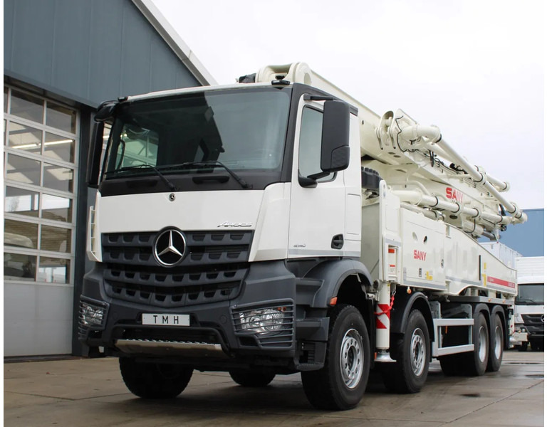Mercedes-Benz Arocs 4140 8x4 Sany SY43 Concrete pump Build by Putzmeister - Camión bomba de hormigón: foto 1 Mercedes-Benz Arocs 4140 8x4 Sany SY43 Concrete pump Build by Putzmeister - Camión bomba de hormigón: foto 1