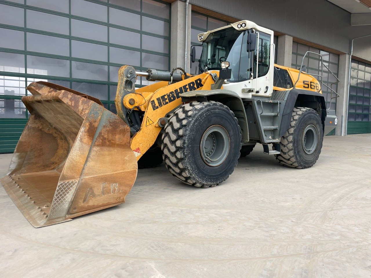 Liebherr L566 - Cargadora de ruedas: foto 5 Liebherr L566 - Cargadora de ruedas: foto 5