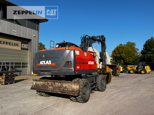 Atlas(Weyhausen) 160W - Excavadora de ruedas: foto 4 Atlas(Weyhausen) 160W - Excavadora de ruedas: foto 4
