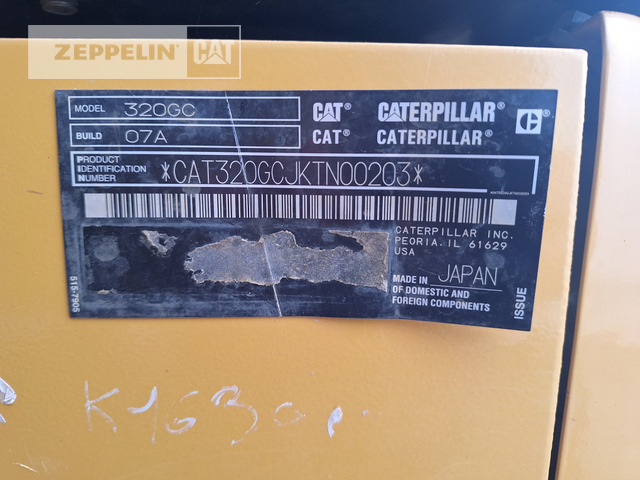 Excavadora de cadenas Cat 320GC: foto 41