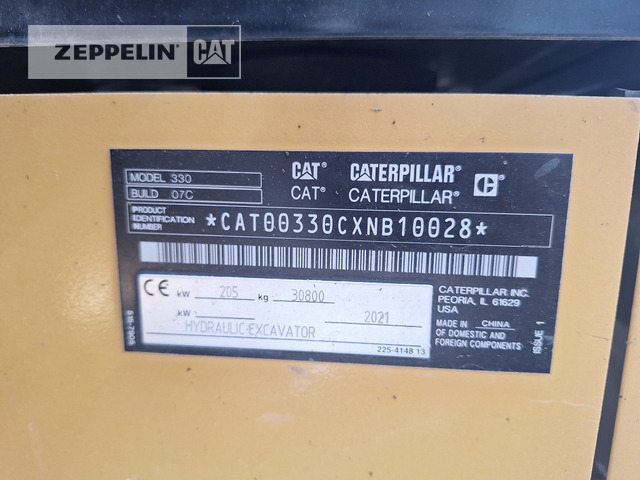 Excavadora de cadenas Cat 330-07: foto 29