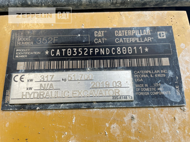 Leasing para Cat 352FL Cat 352FL: foto 8
