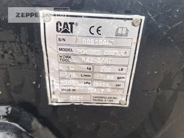 Cat CW10H - Acoplamiento rápido para Maquinaria de construcción: foto 4 Cat CW10H - Acoplamiento rápido para Maquinaria de construcción: foto 4