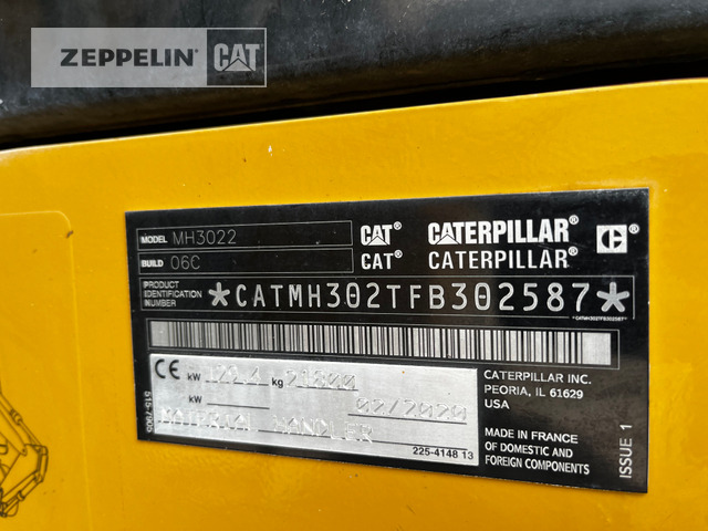 Manipulador de materiales Cat MH3022-06C: foto 40