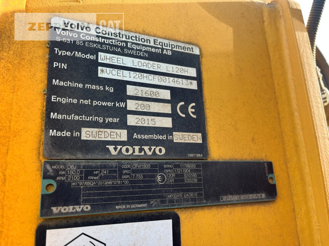 Volvo L120H - Cargadora de ruedas: foto 2 Volvo L120H - Cargadora de ruedas: foto 2
