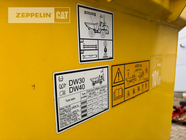 Dúmper articulado Wacker DW40: foto 7
