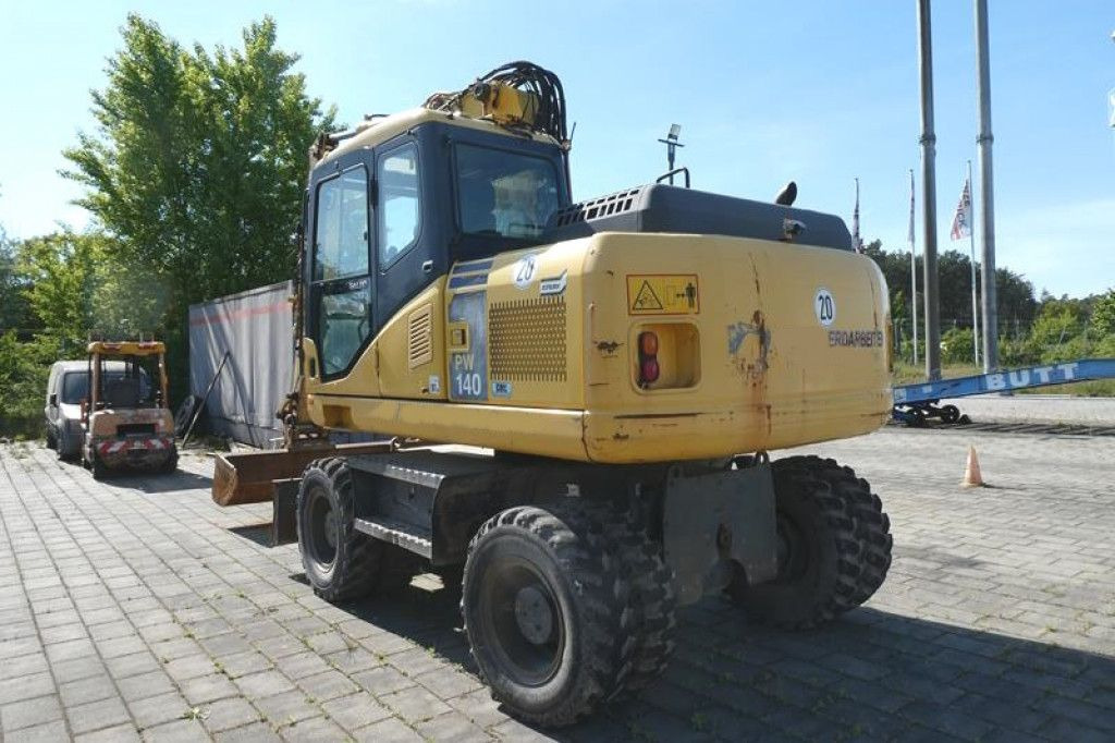 Komatsu Mobilbagger PW140-7 Mobilbagger - Excavadora de ruedas: foto 4 Komatsu Mobilbagger PW140-7 Mobilbagger - Excavadora de ruedas: foto 4