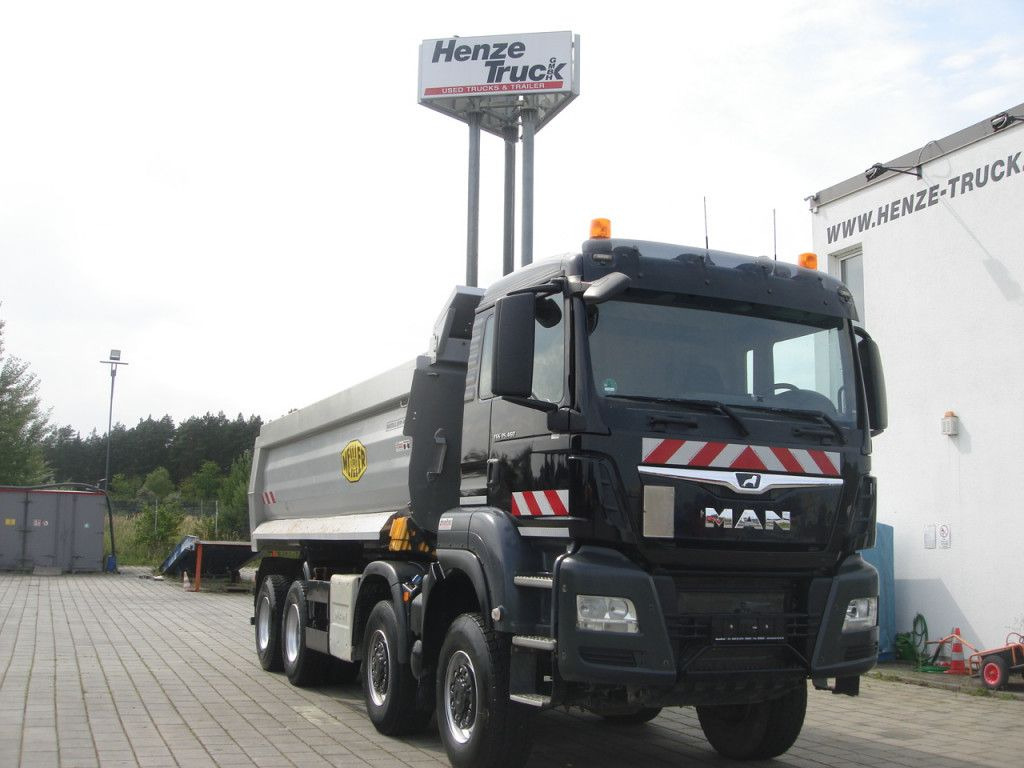 MAN TG-S 35.460 8x6 4 Achs Muldenkipper Meiller 18m³ - Camión volquete: foto 2 MAN TG-S 35.460 8x6 4 Achs Muldenkipper Meiller 18m³ - Camión volquete: foto 2