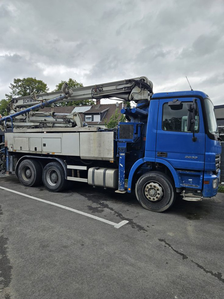 MERCEDES-BENZ Actros 2636 6x4 (MPII) Betonpumpe Schwing 24m - Camión bomba de hormigón: foto 1 MERCEDES-BENZ Actros 2636 6x4 (MPII) Betonpumpe Schwing 24m - Camión bomba de hormigón: foto 1