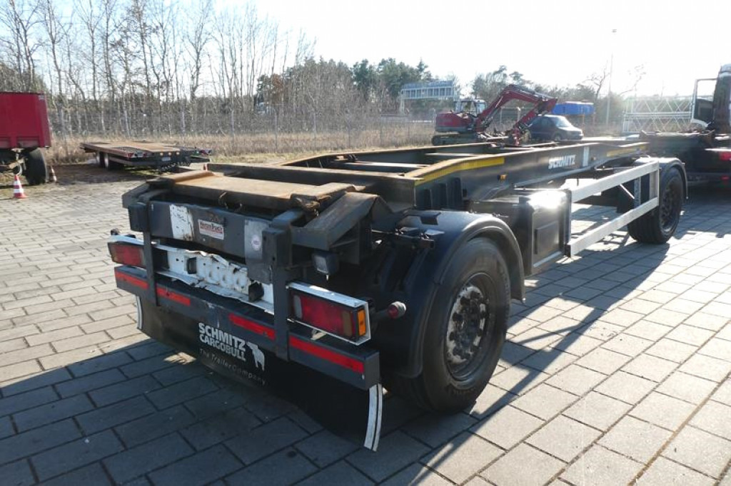 SCHMITZ GOTHA SCHMITZ GOTHA Abrollcontainernanhänger Containeranhänger ACF 18 S -Schlitten - Remolque multilift/ Portacontenedores de cadenas: foto 2 SCHMITZ GOTHA SCHMITZ GOTHA Abrollcontainernanhänger Containeranhänger ACF 18 S -Schlitten - Remolque multilift/ Portacontenedores de cadenas: foto 2