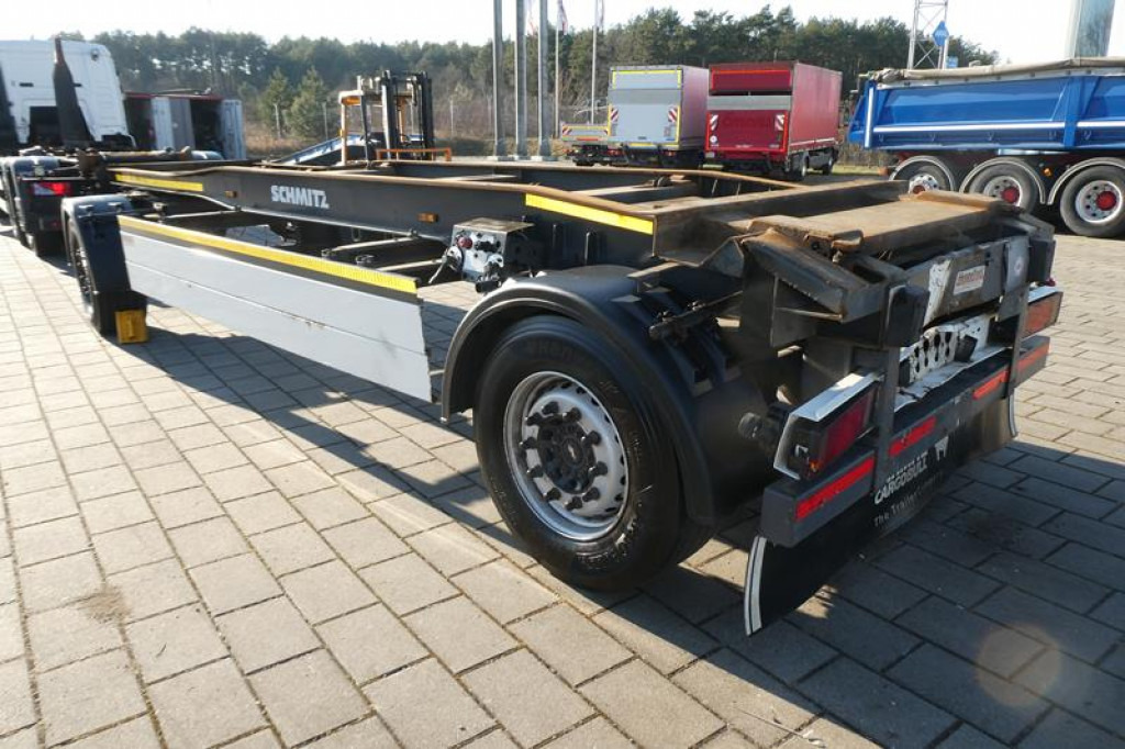 SCHMITZ GOTHA SCHMITZ GOTHA Abrollcontainernanhänger Containeranhänger ACF 18 S -Schlitten - Remolque multilift/ Portacontenedores de cadenas: foto 4 SCHMITZ GOTHA SCHMITZ GOTHA Abrollcontainernanhänger Containeranhänger ACF 18 S -Schlitten - Remolque multilift/ Portacontenedores de cadenas: foto 4