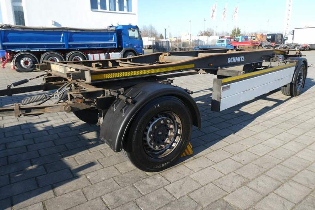 SCHMITZ GOTHA SCHMITZ GOTHA Abrollcontainernanhänger Containeranhänger ACF 18 S -Schlitten - Remolque multilift/ Portacontenedores de cadenas: foto 1 SCHMITZ GOTHA SCHMITZ GOTHA Abrollcontainernanhänger Containeranhänger ACF 18 S -Schlitten - Remolque multilift/ Portacontenedores de cadenas: foto 1