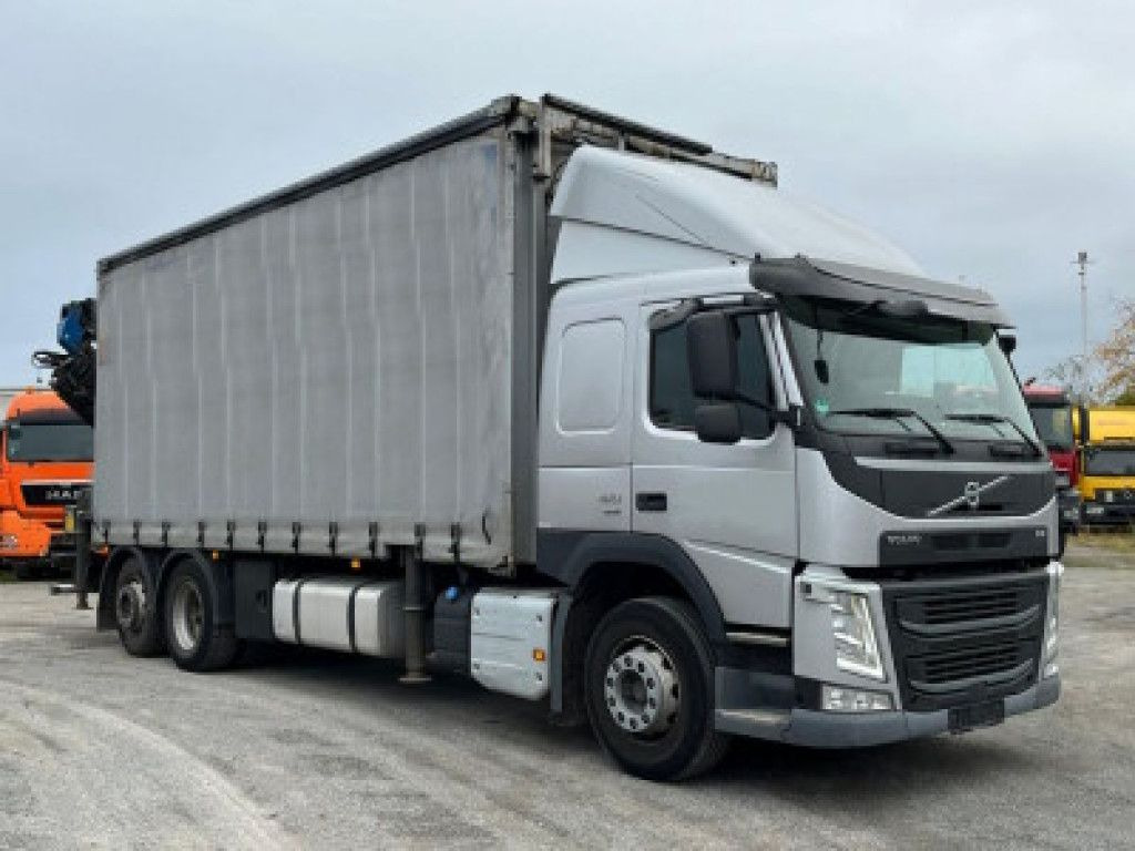 Volvo FM 420 6x2 Pritsche Heckkran 27m/t,Funk,Jib ,E6 - Camión grúa, Camión lona: foto 2 Volvo FM 420 6x2 Pritsche Heckkran 27m/t,Funk,Jib ,E6 - Camión grúa, Camión lona: foto 2