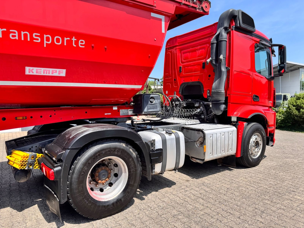 Mercedes-Benz 1846 Actros LS Kipphydraulik Alcoa - Cabeza tractora: foto 5 Mercedes-Benz 1846 Actros LS Kipphydraulik Alcoa - Cabeza tractora: foto 5