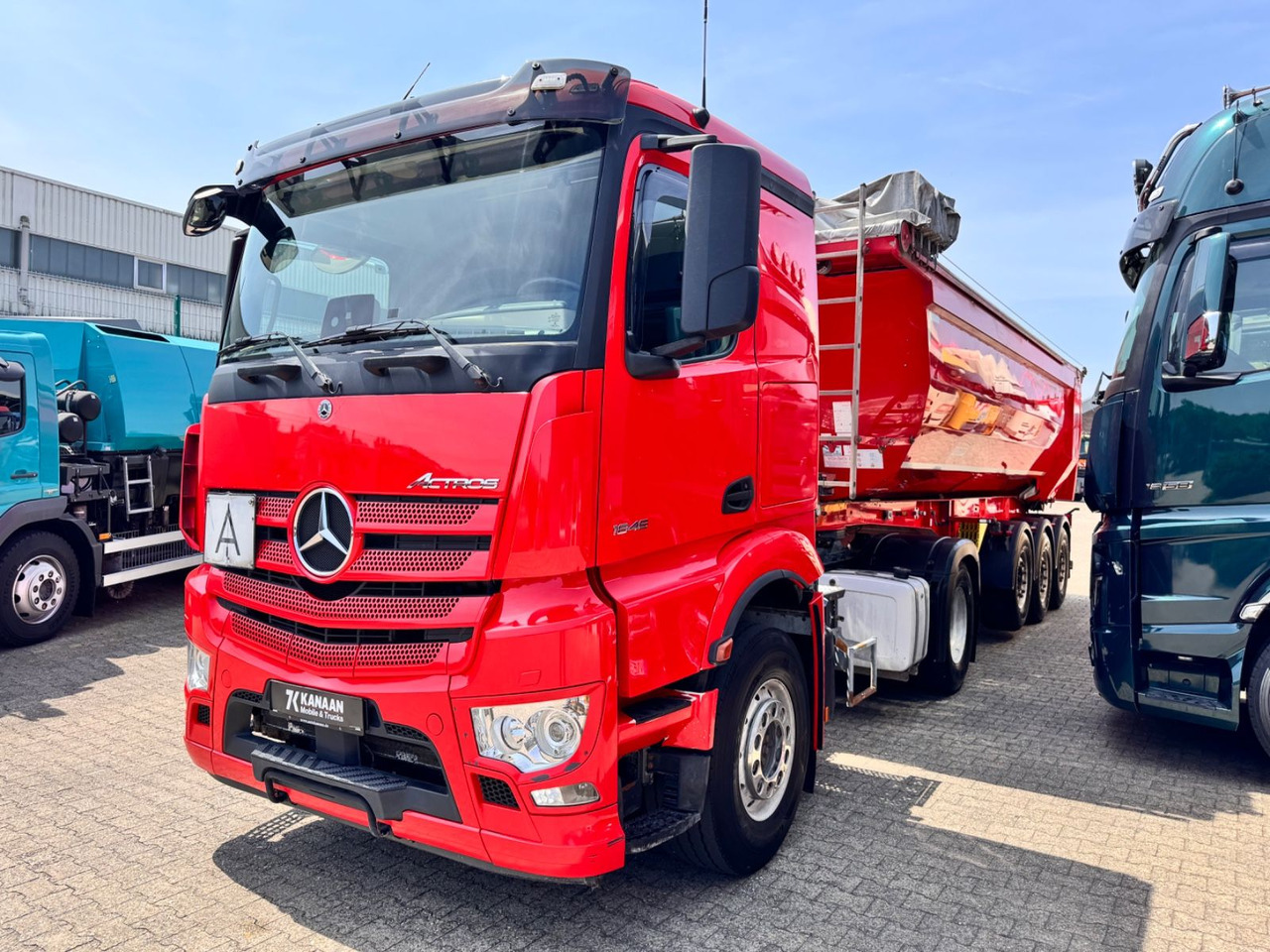 Mercedes-Benz 1846 Actros LS Kipphydraulik Alcoa - Cabeza tractora: foto 2 Mercedes-Benz 1846 Actros LS Kipphydraulik Alcoa - Cabeza tractora: foto 2