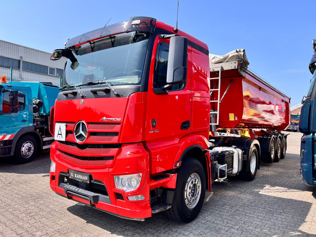 Mercedes-Benz 1846 LS Actros 5 4x2 Kipphydraulik - Cabeza tractora: foto 2 Mercedes-Benz 1846 LS Actros 5 4x2 Kipphydraulik - Cabeza tractora: foto 2