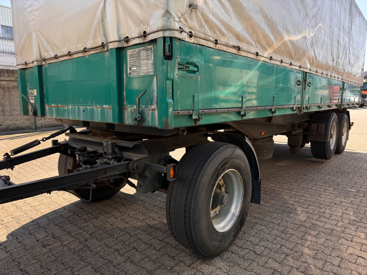 Remolque volquete KUMMLIN 3-Achs Getreide Kipper 3 Seiten Liftachs: foto 13