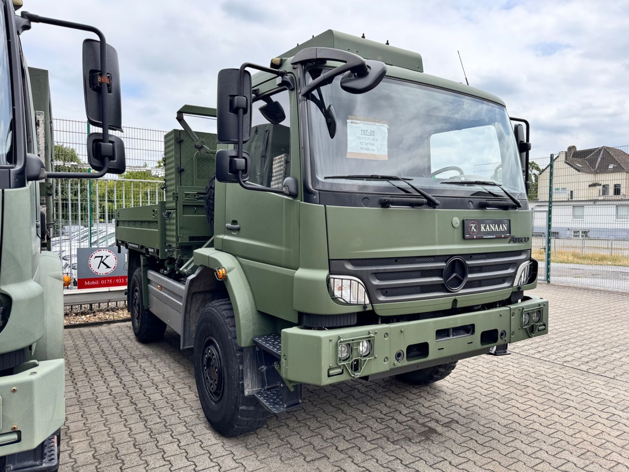 Mercedes-Benz 1018 Atego 4x4 Allrad Miltär Camper - Furgoneta caja abierta: foto 1 Mercedes-Benz 1018 Atego 4x4 Allrad Miltär Camper - Furgoneta caja abierta: foto 1