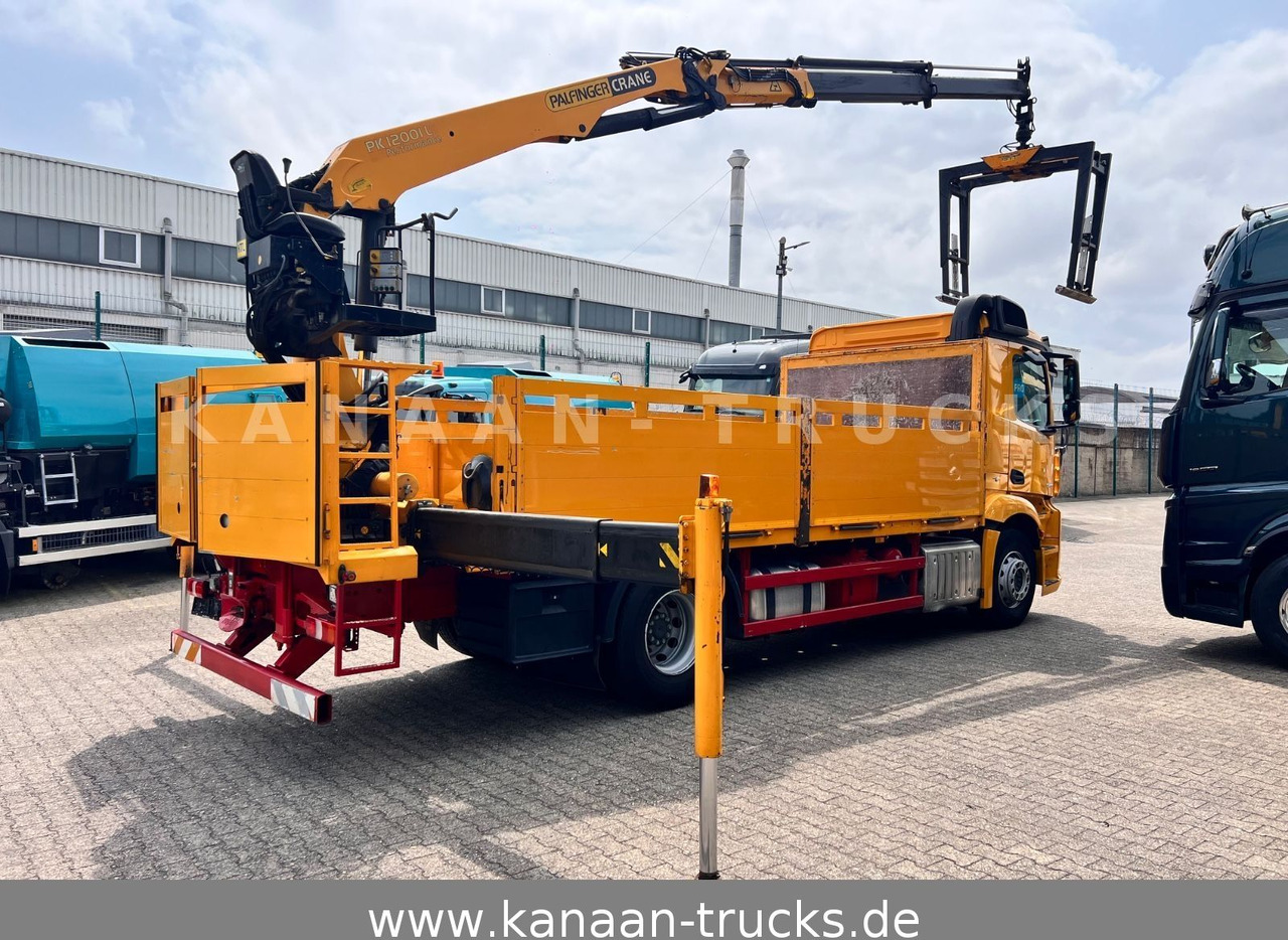 Mercedes-Benz 1845 Antos 4x2 Baustoffkran Palfinger 21001L - Camión grúa: foto 5 Mercedes-Benz 1845 Antos 4x2 Baustoffkran Palfinger 21001L - Camión grúa: foto 5