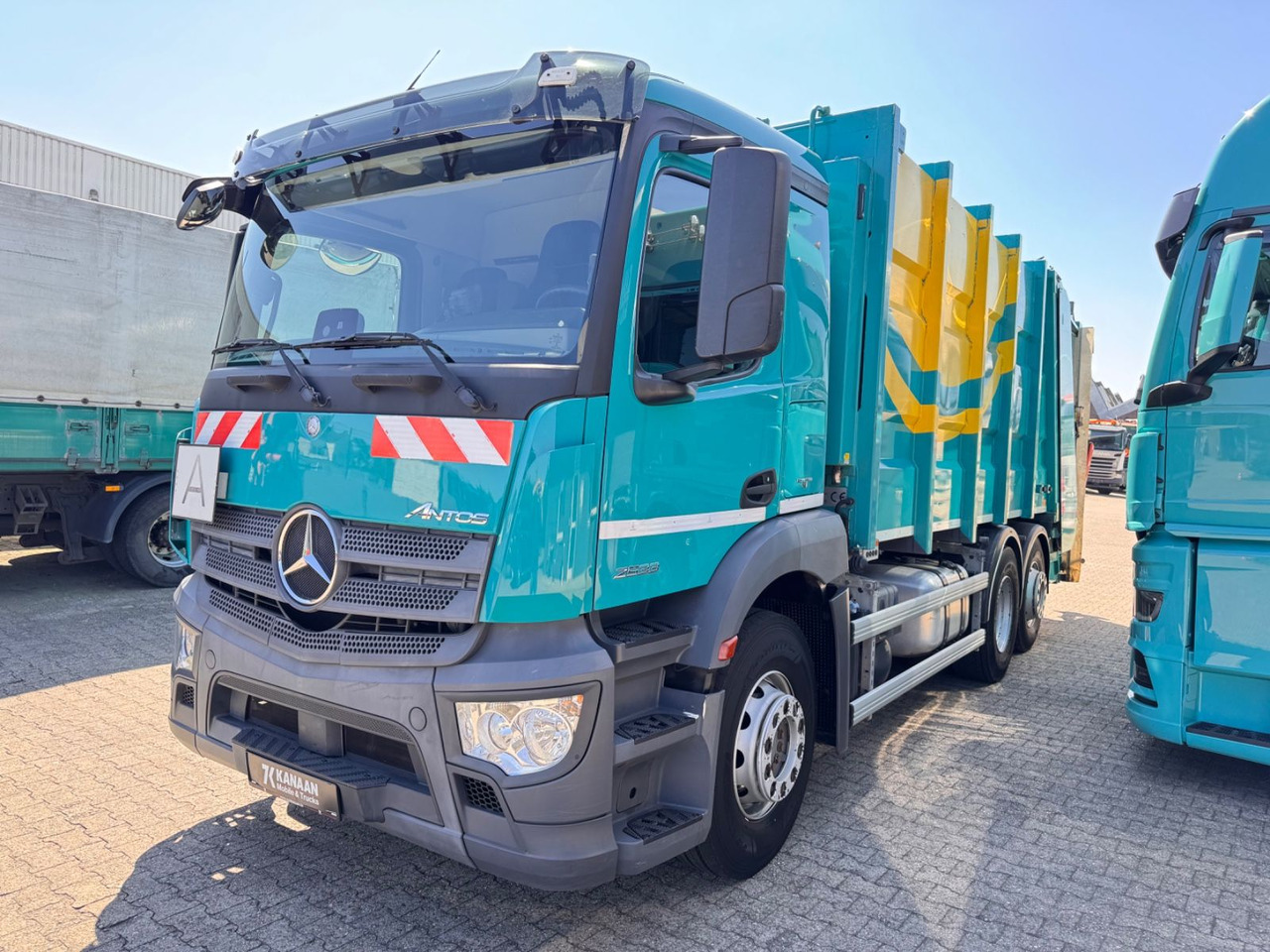 Mercedes-Benz 2533 Antos Müllwagen Zöller Euro6 - Camión de basura: foto 2 Mercedes-Benz 2533 Antos Müllwagen Zöller Euro6 - Camión de basura: foto 2