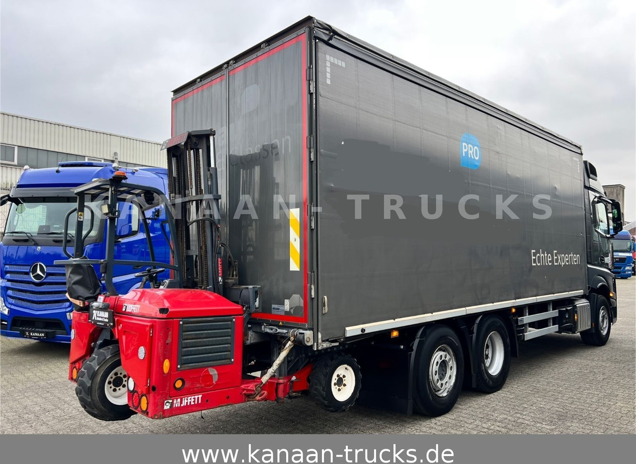 Mercedes-Benz 2548 Actros 6x2 Pritsche Moffet Mitnahme stapler - Camión lona: foto 5 Mercedes-Benz 2548 Actros 6x2 Pritsche Moffet Mitnahme stapler - Camión lona: foto 5