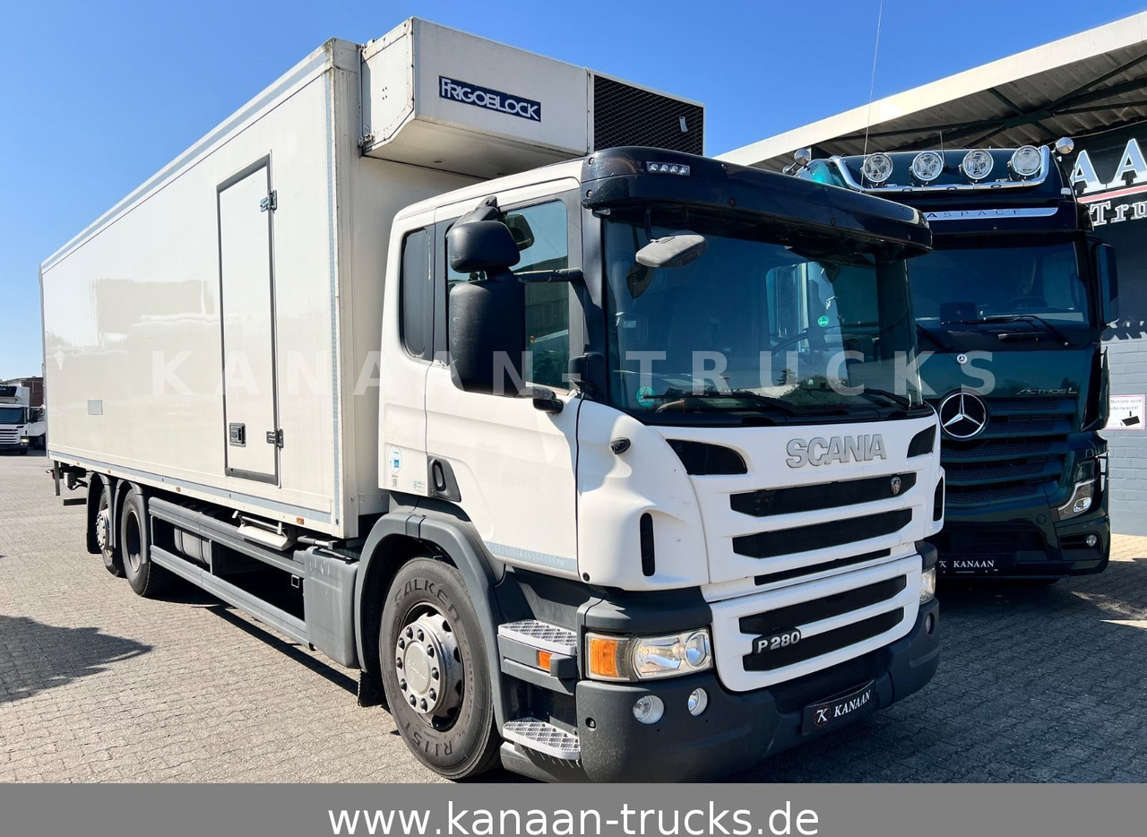 Scania P280 Kühlkoffer FRIGOBLOCK FK13 LBW E5 - Camión frigorífico: foto 1 Scania P280 Kühlkoffer FRIGOBLOCK FK13 LBW E5 - Camión frigorífico: foto 1
