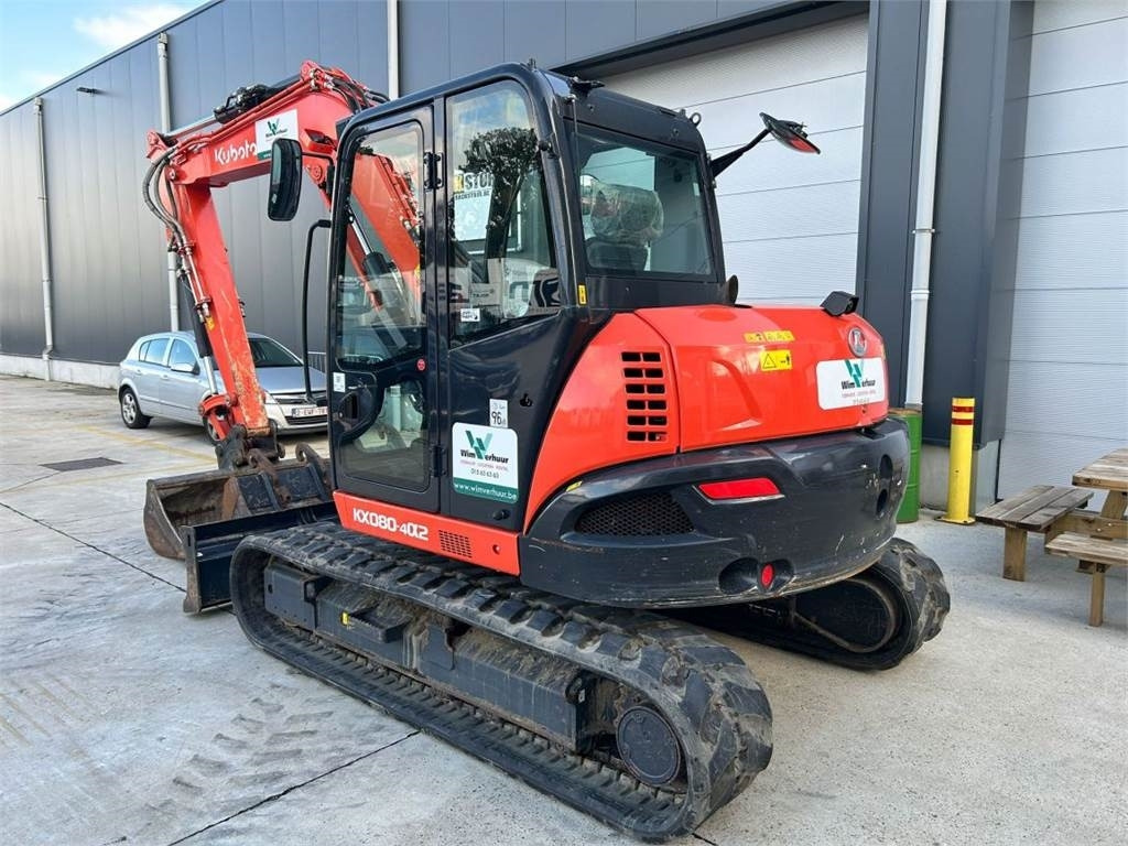 Kubota KX080-4 (7262) - Miniexcavadora: foto 2 Kubota KX080-4 (7262) - Miniexcavadora: foto 2