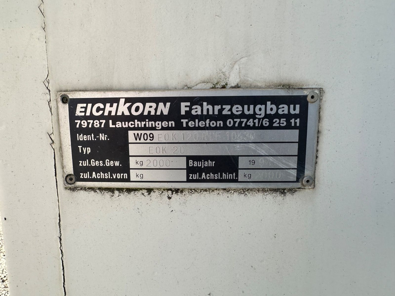 Eichkorn E0K20 Fahrradanhänger - Remolque caja cerrada: foto 4 Eichkorn E0K20 Fahrradanhänger - Remolque caja cerrada: foto 4